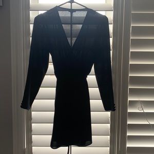 Top shop wrap over dress